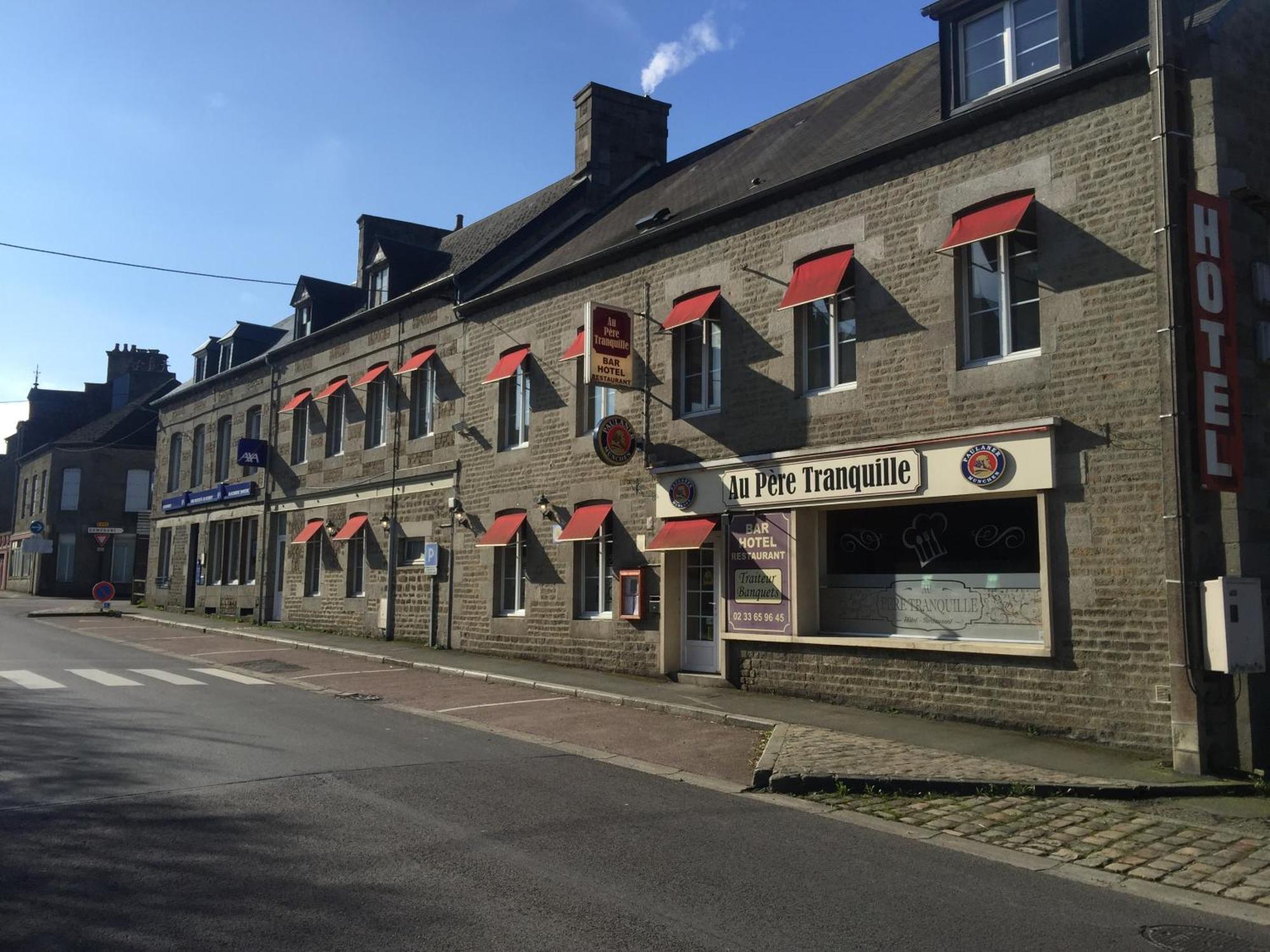 Au Pere Tranquille Hotell Tinchebray-Bocage Eksteriør bilde